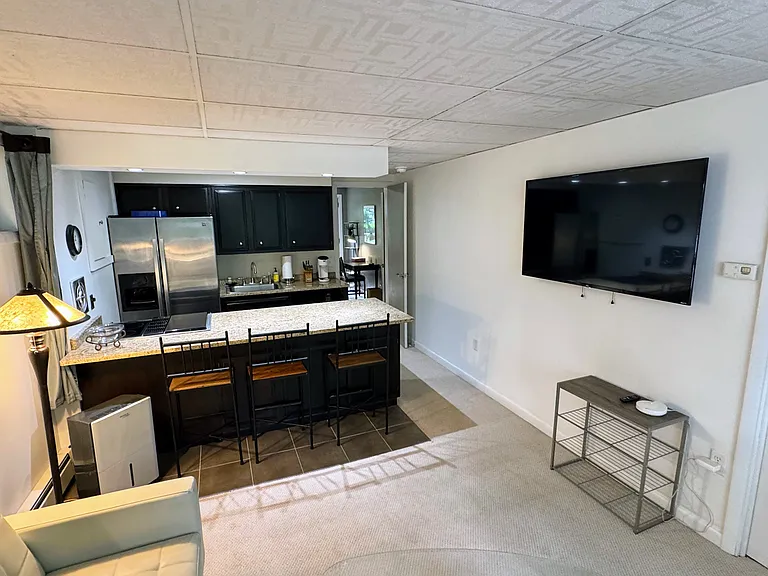 Living room and Kitchen