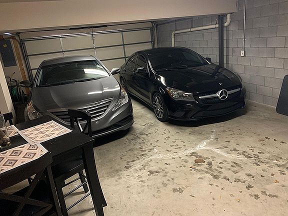 Oversized two car garage 