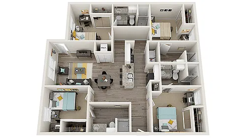 Floor plan The Reggie Classic