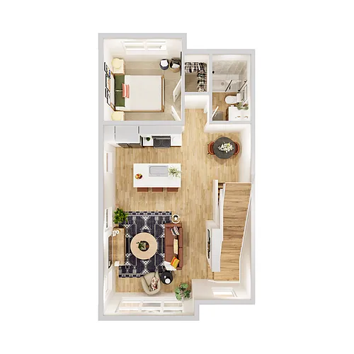 Floor plan Ascent 3 x 3 A