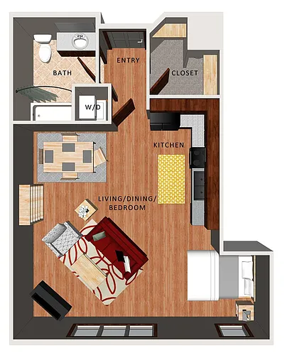 Floor plan (Flat) Dewey