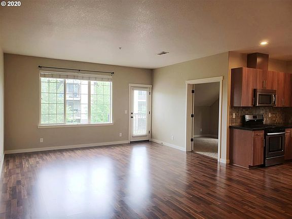 Living room--door to first floor den/bedroom