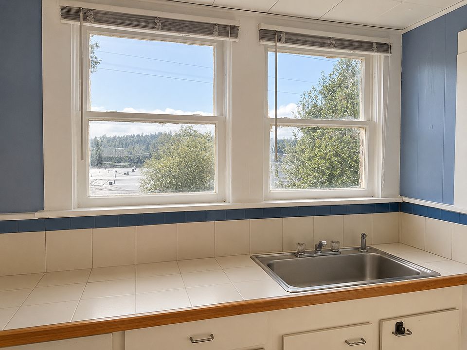 Kitchen with view.