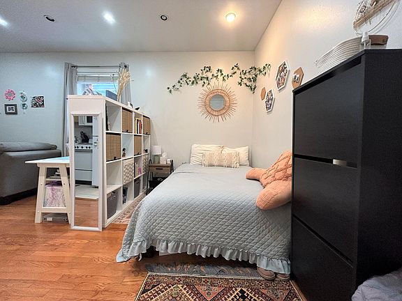 Entrance into Spacious Studio Apartment