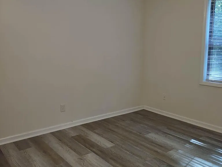 Bedroom with new ceiling fan