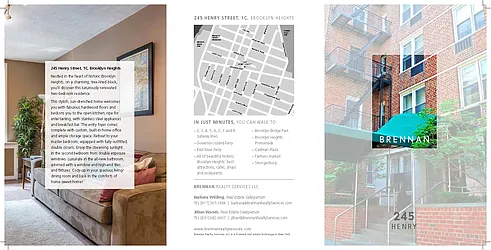 Sold by Engel and Völkers Brownstone Brooklyn