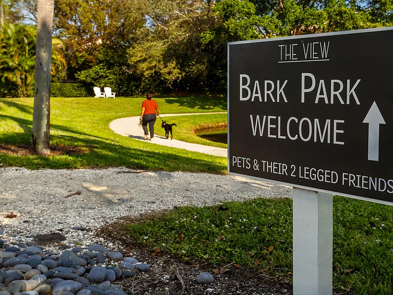 Embark on a serene stroll around the lake with your furry friend on our designated path designed for our furry friends and their two-legged companions.