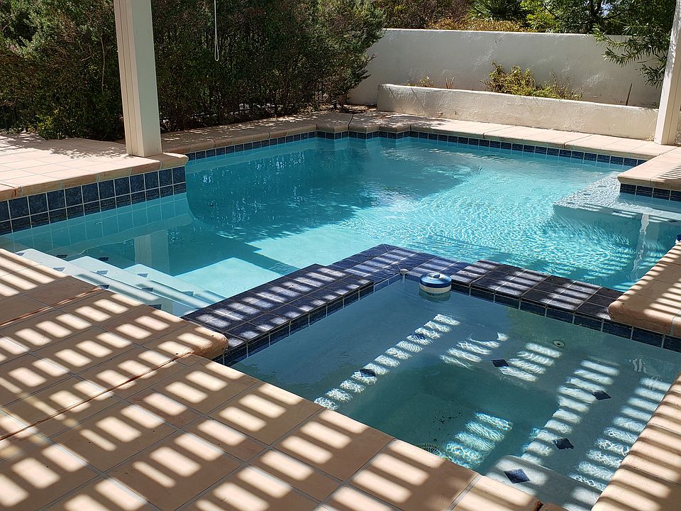 Heated Pool and Spa with Shade Awning await you
