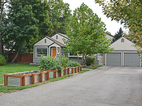 Timer irrigated garden beds