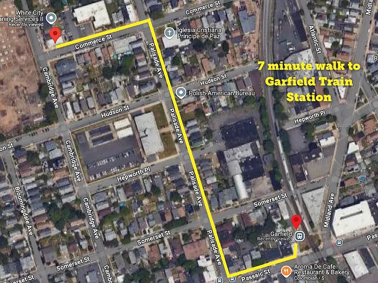 Walking Distance to Train