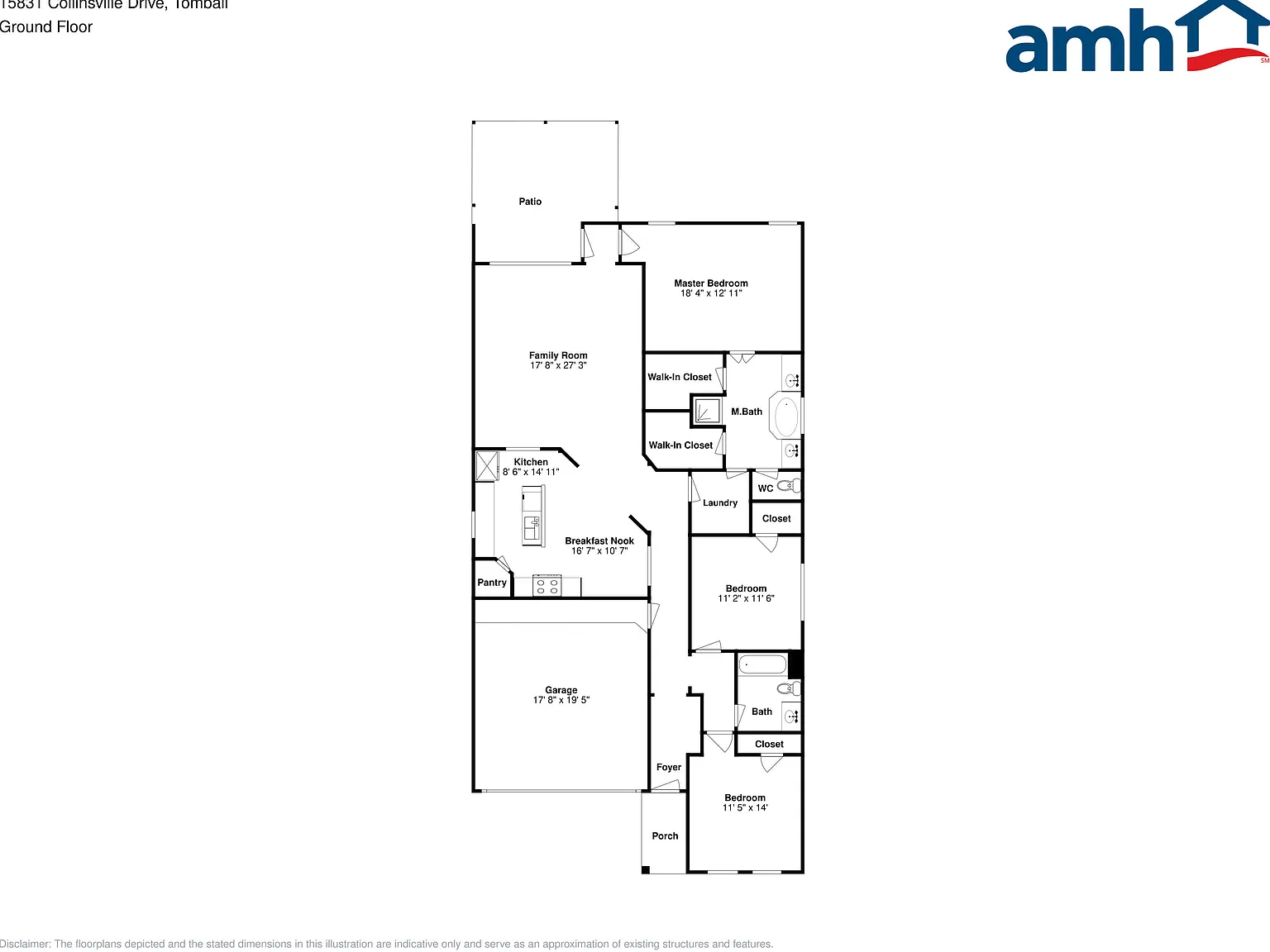 3 bed, 2.0 bath, 1904 sqft, $2,020 — Photo 2