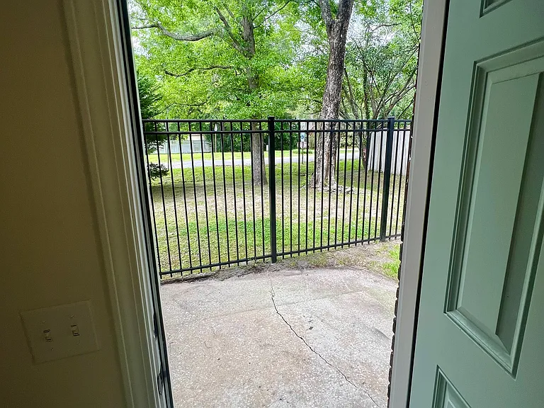 View to Patio from Laundry Room