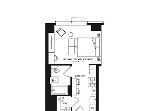 2nd image of 3 Court Sq APT 3306