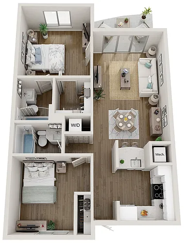 Floor plan B1