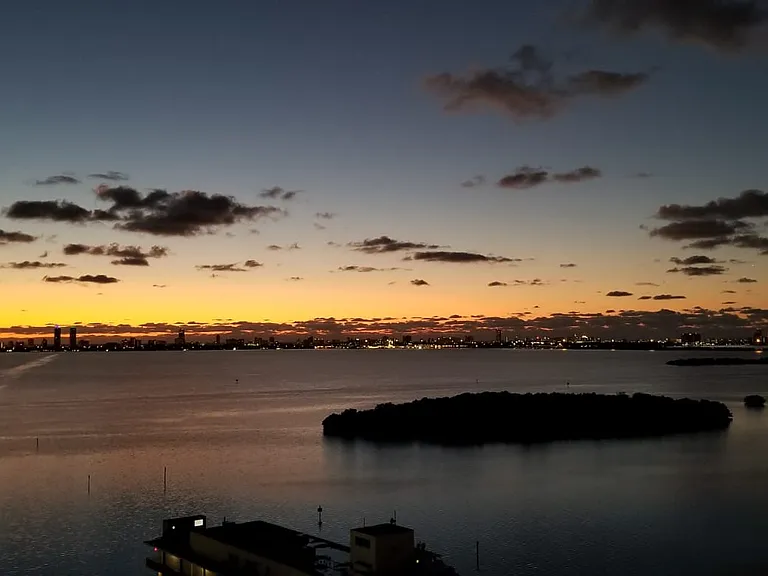 Sunset VIEWS of Biscayne Bay from your new luxury home