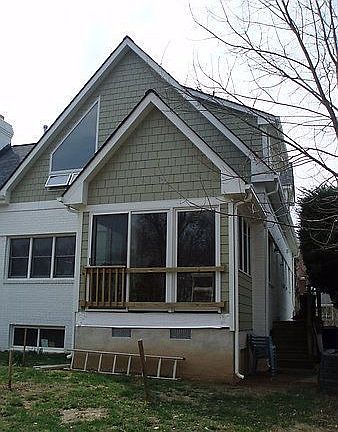Back bumpout before deck