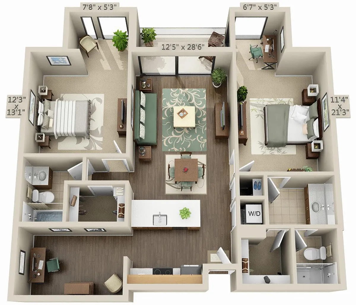 Floor plan Triton