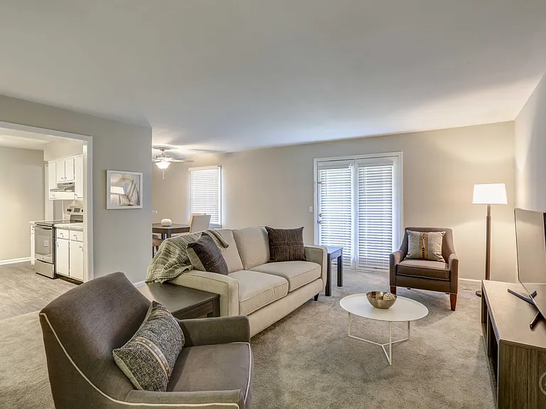 Living area in the Maple