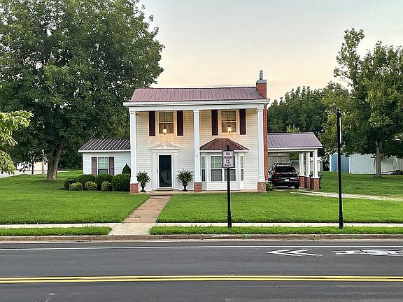 Front of house faces north