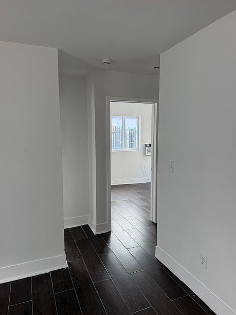View from living room into bedroom #1