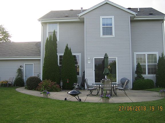 Backyard - concrete patio