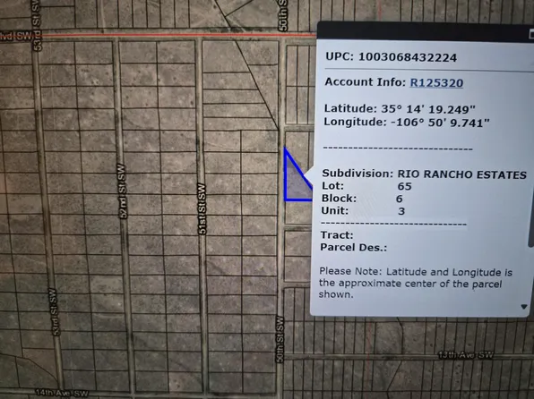 0 50th St NW Lot 65, Rio Rancho, NM 87124