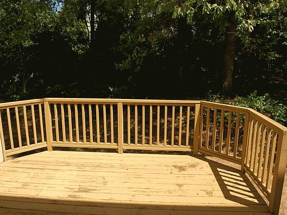 Backyard and Deck