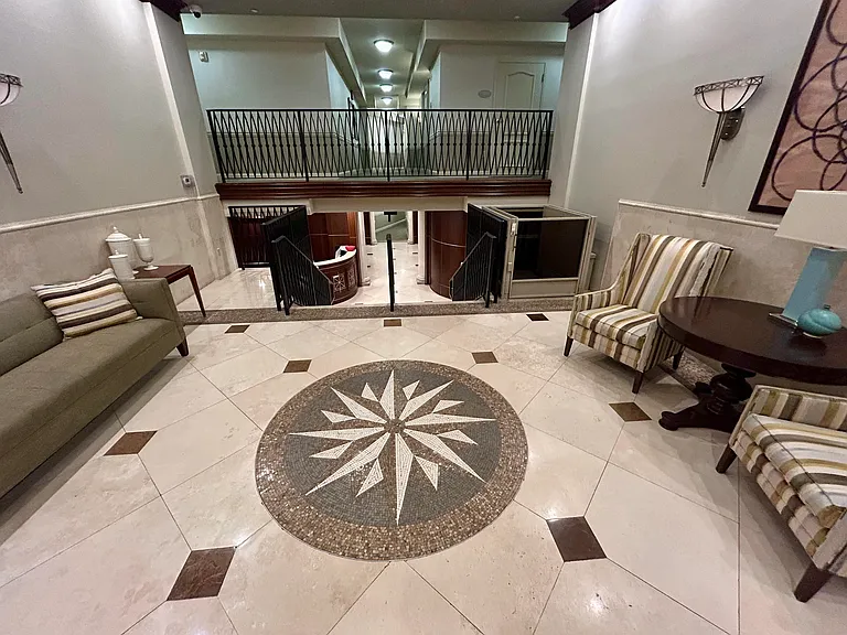 Building entrance.