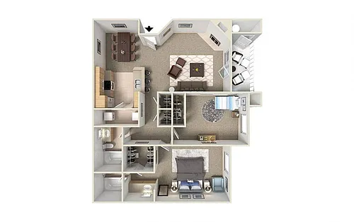 Floor plan B2