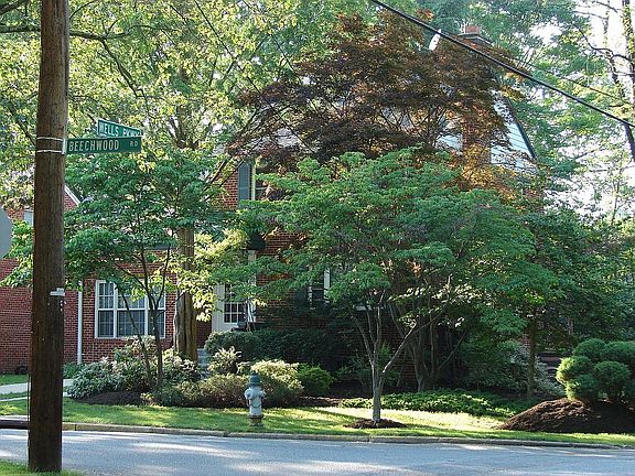 Corner view of 4018 Beechwood.