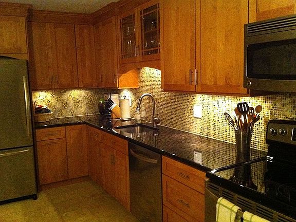 Completely redone kitchen.