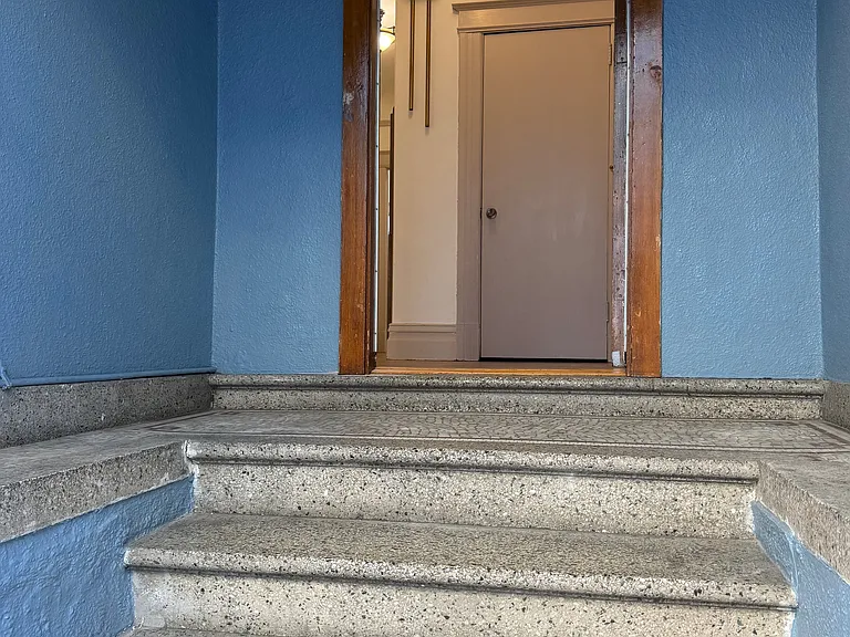 Entrance into foyer