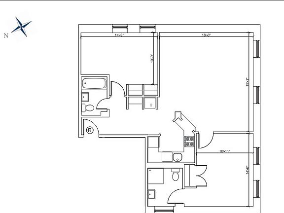 2nd image of 154 W 70th St APT 8P