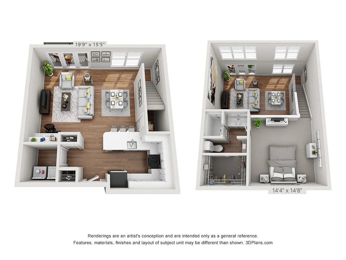 Floor plan Arbor Hills 2L1