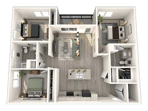 Floor plan C1