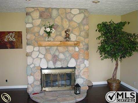 Stone Fireplace