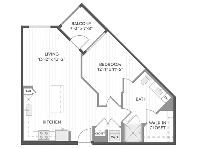 Floor plan A3b