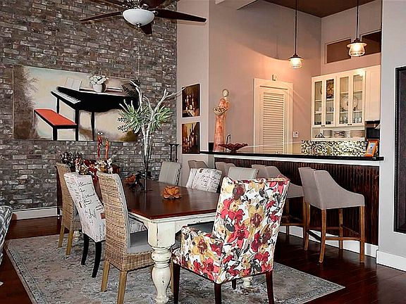 Large Dining Area and Additional Bar for Easy Entertaining
