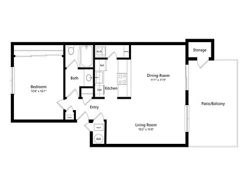Floor plan Larkspur