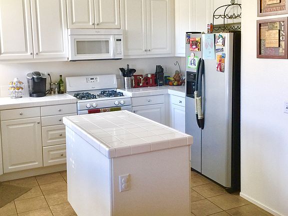 Center island bright/clean