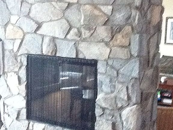 double side gas fireplace