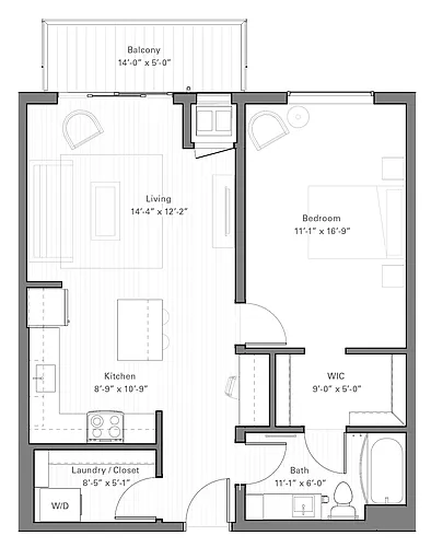 Floor plan Rice C