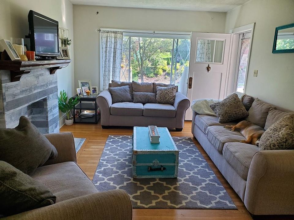 Living Room. Apologies in advance, you will see our dog in many photos.