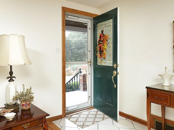 Leaded Glass Front Door!