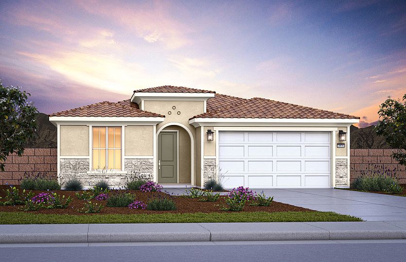 Plan 1 Villa Elevation B