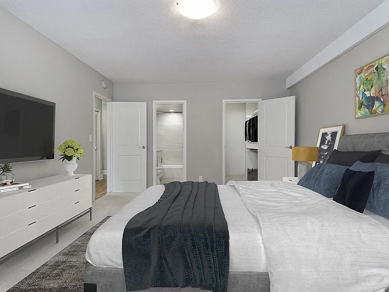 Spacious bedrooms