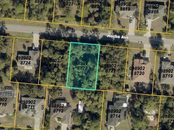 MOCHA AVENUE LOT 22, NORTH PORT, FL 34287
