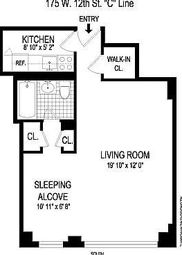 4th image of 175 W 12th St APT 3C