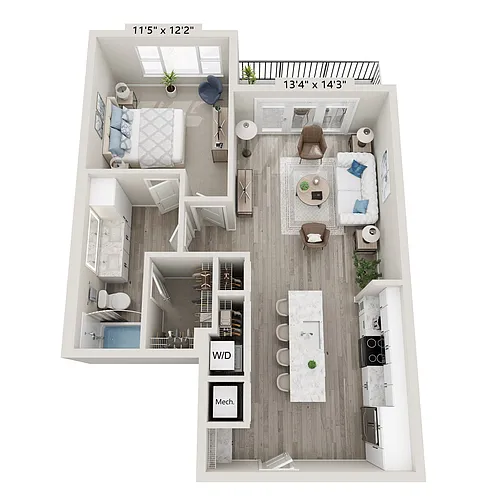 Floor plan A4