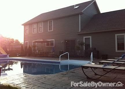 INGROUND POOL WITH STAMPED CONCRETE!!!!